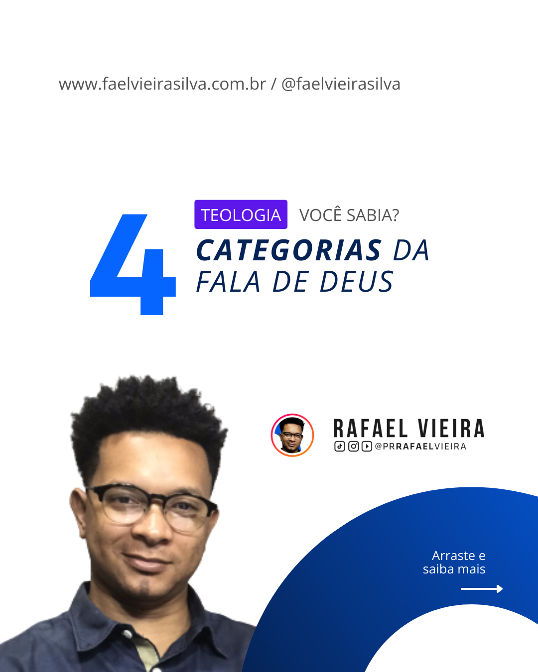 4 Categorias da fala de Deus.