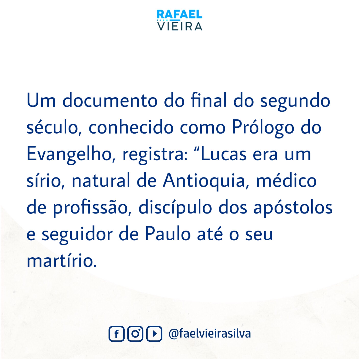 Fatos sobre o Evangelho - Lucas #2.